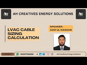 LVAC Cable Sizing Explained | Step-by-Step Calculation & Practical Formula