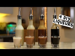 Four DIY Liqueurs