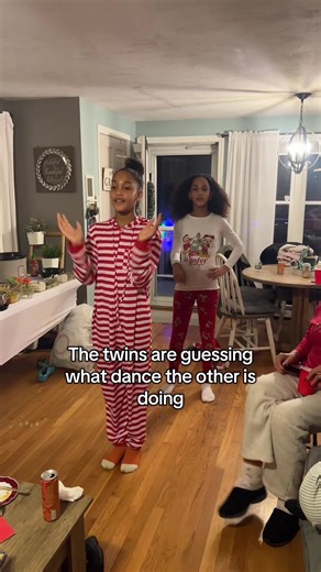 The girls are really in sync in a lot of ways | guess the dance