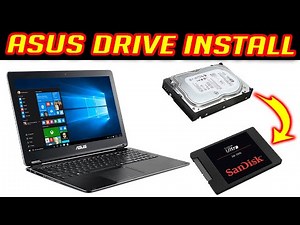 ASUS Laptop Hard Drive Replacement Upgrade | Q503