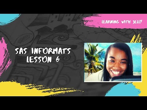 SAS Informats: Using Informats for Non-Standard Data (SAS OnDemand for Academics)