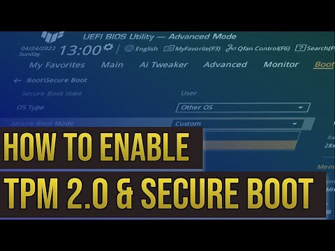 How to Enable TPM 2.0 and Secure Boot [Windows 11]