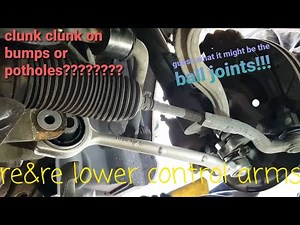 HOW TO REPLACE FRONT CONTROL ARMS Mercedez C-Class