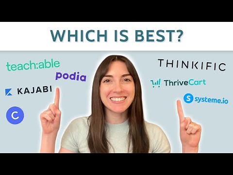 7 Best Online Course Creation Platforms in 2026 | Teachable vs. Thinkific vs. Kajabi vs. Podia