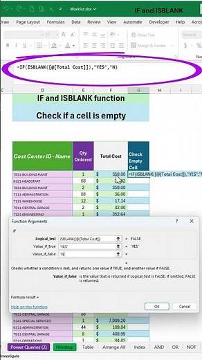 Using IF and ISBLANK Functions in Excel ~ Handling Empty Cells with IF and ISBLANK in Excel
