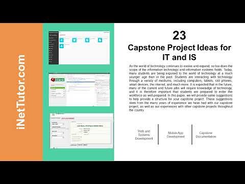 23 Capstone Project Ideas and Research for IT and IS