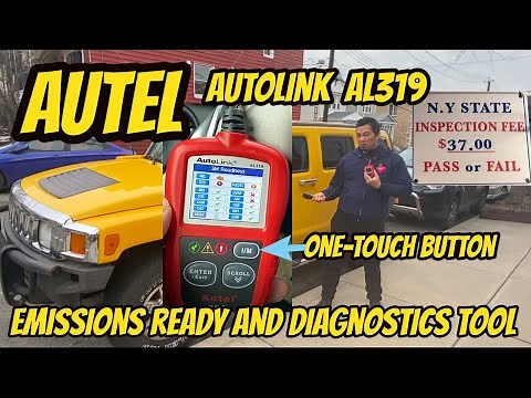 Ready for Yearly Car Vehicle State inspection? Use the Autel Autolink AL319 Scan and diagnostic tool