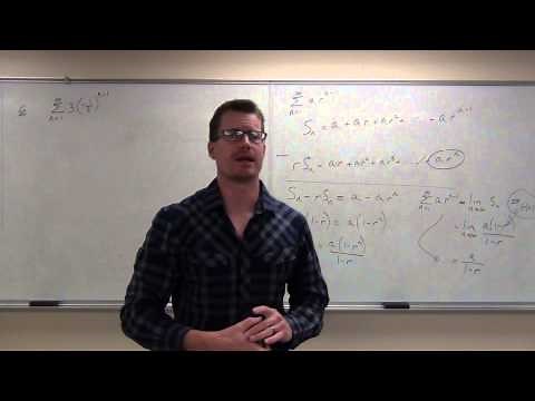 Calculus 2 Lecture 9.2: Series, Geometric Series, Harmonic Series, and Divergence Test