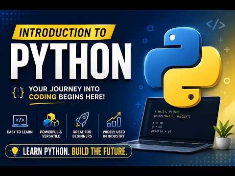 Python Tutorial for Beginners | Complete Introduction to Python Programming