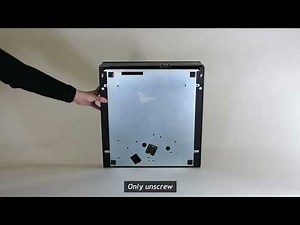 How to Open a Series 100 Cash Drawer Manually