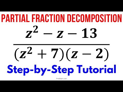How to Find the Partial Fraction Decomposition | Easy Step-by-Step Tutorial