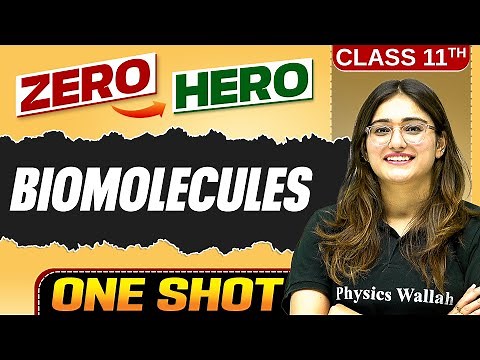 Biomolecules | Full Chapter in ONE SHOT | Chapter 9 | Class 11 Biology 🔥