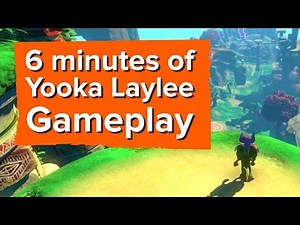 6 minutes of new Yooka Laylee gameplay