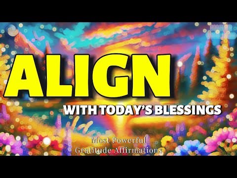 🌟 Start your day with these POWERFUL POSITIVE AFFIRMATIONS 🙏 | Attract Miracles & Blessings