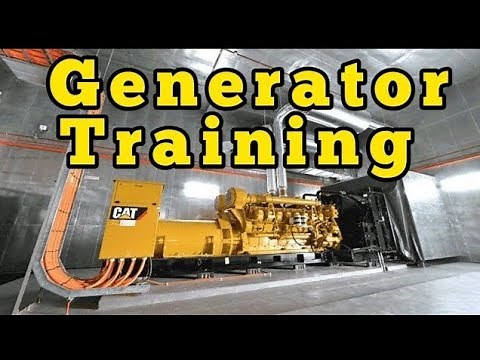 Diesel Generator Training, Parts and components and working principle explain Power learning part 1