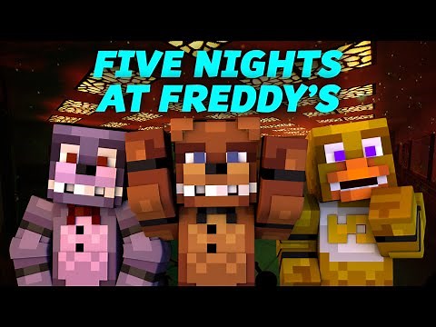 Minecraft FNAF - MY SCARY NEW JOB - Five Nights at Freddy's (Minecraft Roleplay)