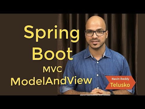 Web App using Spring Boot | ModelAndView