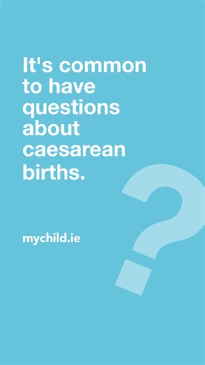 A caesarean birth is when your baby is born through an incision (cut) in your abdomen (tummy) and womb. It's also called a C-section. It’s sometimes needed for medical reasons to keep you and your baby safe. Learn more about what happens during a C-section on our website. https://bit.ly/47W7Lkn #HSEMyChild | HSE mychild.ie | Facebook
