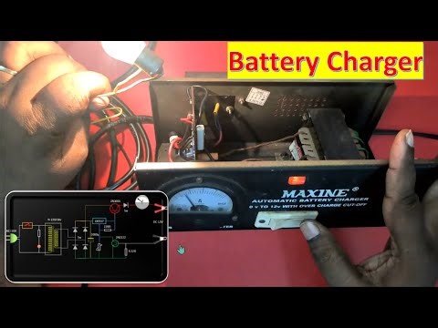 Battery Charger Working principle || Circuit explanation