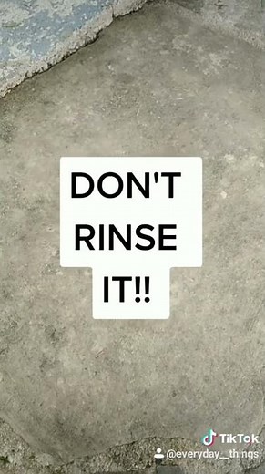 How To Clean Black Mold Off Concrete Tiles WITHOUT WATER - New DIY Hack!