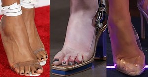 Why Clear Heels Are Hollywood’s Biggest Foot Faux Pas – 12 Celebrity Examples