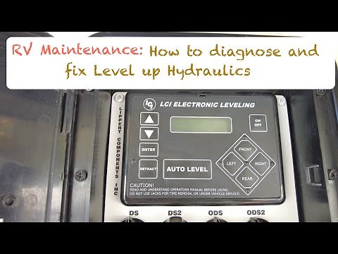 RV Maintenance: Troubleshooting and repairing Lippert Level Up Hydraulics System