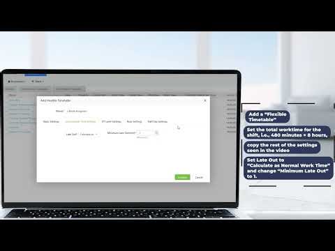 Part 1: Flexible TimeTable Multiple In Out