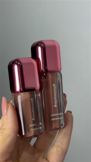 Glimmering Cosmetics on Instagram: "FINALLY our lip glosses are available in the most convenient brush tube 🤭🤩🩷"