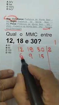 Least Common Multiple (LCM) #edutuber #mathematics