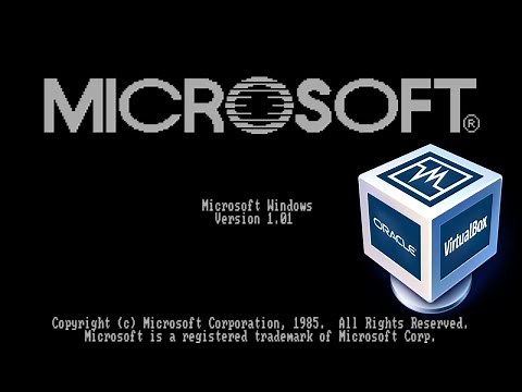How to Install Windows 1.01 in VirtualBox
