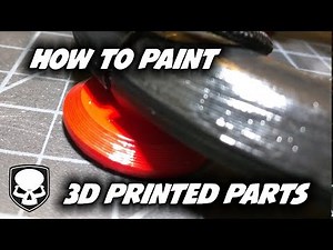 How to Paint 3D Printed Parts