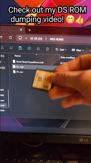 Modding a DS in 60 Seconds! // Setting up an R4 for DS + DSi + 3DS #shorts