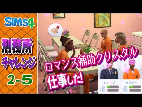 #2_5【シムズ４】刑務所チャレンジ【ゆっくり実況】