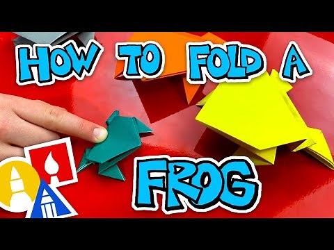 How To Fold An Origami Jumping Frog