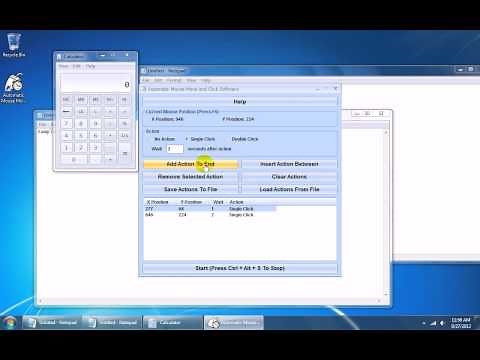 How To Use Automatic Mouse Move and Click Software