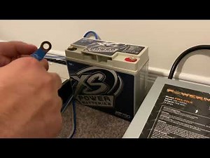How To Connect Car Audio At Home (Battery)