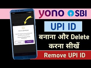 Yono SBI se UPI ID Kaise Banaye | How To Delete UPI Id In Yono SBI | Delete/Create UPI Id In Yono |