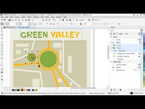 Creating and Using Symbols in CorelDRAW (Windows)