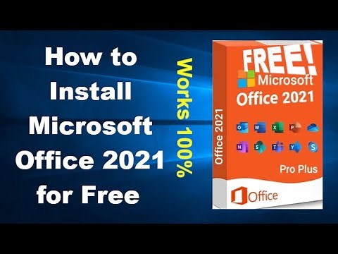 How to Download and Install Microsoft Office 2021 and Others for Free in Windows 10 Step by Step!