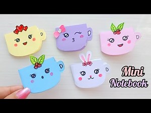 DIY MINI NOTEBOOKS - DIY BACK TO SCHOOL /Origami notebook /Origami craft with paper / #shorts