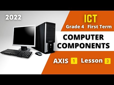 ICT | Grade 4 | Computer components | Axis 1 - Lesson 3