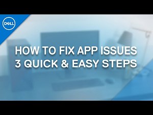 How to Fix Apps Crashing Windows 11 (Official Dell Tech Support)