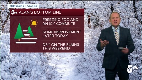 Freezing fog and icy roads Thursday morning to make for another nasty commute