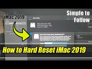 Ultimate Guide: How to Hard Reset iMac 2019 | Restore Performance & Resolve