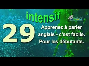 Cours anglais en ligne - Сonversation pour les débutants / beginners. Intensif YouTube. Leçon 29