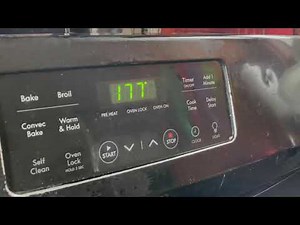 Kenmore Range Set to Celsius / Fahrenheit