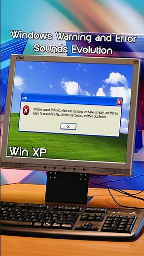 Evolution of Windows Warning and Error Sounds! (1985-2025)