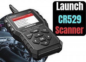 Launch CR529 EVAP/Air/O2/MIL OBD2 Scanner Honest Review