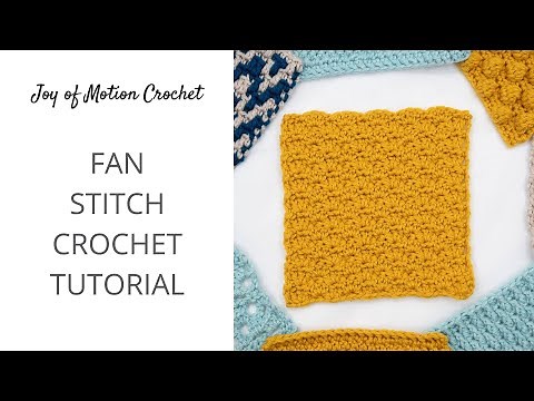 Fan Stitch Crochet Tutorial