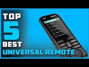 Top 5 Best Universal Remotes Reviews 2023 [RANKED]